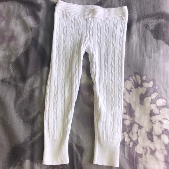 carter's white leggings